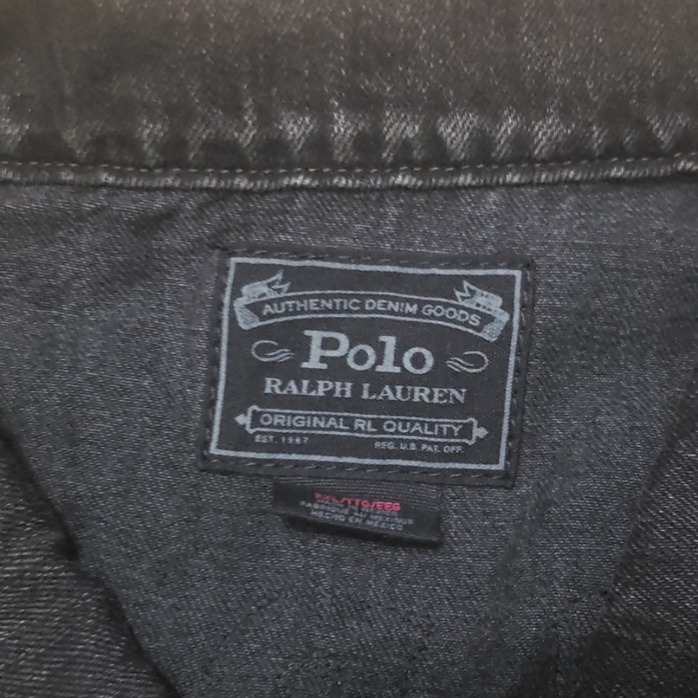 Polo Ralph Lauren Varsity Trucker Denim Jacket - Picture 6 of 8